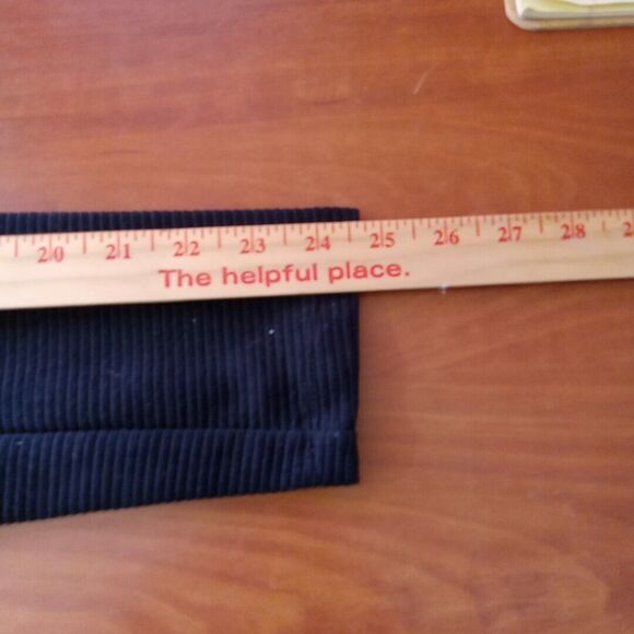 Premise Blazer Women's Size Medium Open Front Black Gold Zipper Pockets - Picture 11 of 14